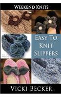 Easy To Knit Slippers