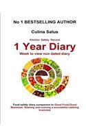 Kitchen Safety Record 1 Year Diary