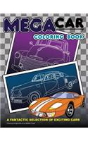 Mega Car Coloring Book