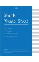 Blank Sheet Music