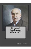 Criminal Psychology, Volumen II