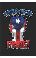Puerto Rican Pride: Blank Lined Notebook for Patriots and Locals from Puerto Rico