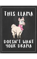 This Llama Doesn't Want Your Drama