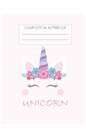 Unicorn Composition Notebook