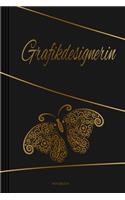 Grafikdesignerin - Notizbuch: Notizbuch, Tagebuch oder Journal für Frauen - Beruf und Studium - Liniert -Softcover - Handliche Größe (6" x 9" - ca. Din-A5)