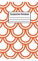 Composition Notebook: Mermaid Scales Notebook Lined School Book - 120 Pages - 6x9 - Children Kids Girls Teens Women