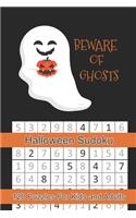 Beware of Ghosts Halloween Sudoku