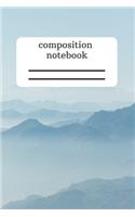 Composition Notebook: Simple Notebook - Take Note - Journal - Diary - Gift (110 Pages, Lined, 6 x 9)