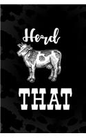 Herd That