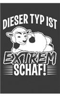 Dieser Typ ist extrem Schaf!: Jahres-Kalender für das Jahr 2020 für Landwirte DinA-5 Jahres-Planer Organizer