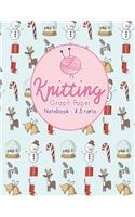 Knitting Graph Paper Notebook - 4