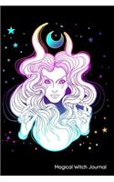Magical Witch Journal: Journal, Notebook, Diary or Sketchbook with Lined Paper