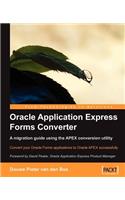 Oracle Application Express Forms Converter