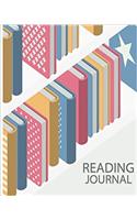 Reading Journal: Reading Log For Book Lover & Spacious Record Large 8x10" 115 Pages