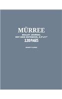 Murree Bullet Journal, Desert Flower, Dot Grid Notebook, 8.5