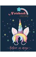 Notebook unicorn