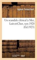 scandale clérical à Mer, Loir-et-Cher, vers 1920