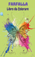 Farfalla Libro da Colorare