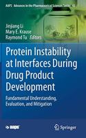 Protein Instability at Interfaces During Drug Product Development