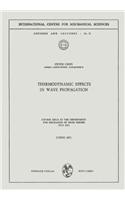 Thermodynamic Effects in Wave Propagation