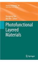 Photofunctional Layered Materials