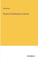 Records of the Monastery of Kinloss