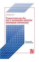 Programmierung Des OS/2 Extended Edition Database Manager