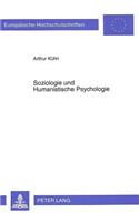 Soziologie Und Humanistische Psychologie