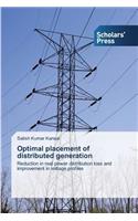 Optimal placement of distributed generation