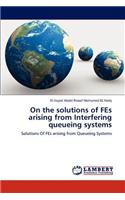 On the solutions of FEs arising from Interfering queueing systems