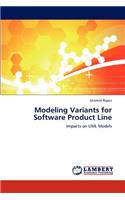 Modeling Variants for Software Product Line