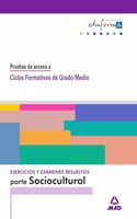 Ejercicios y Examenes Resueltos Parte Sociocultural Pruebas de Acceso a Ciclos Formativos de Grado Medio