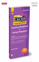 Taxmann's CRACKER for Operations Management & Strategic Management (Paper 9 | OMSM) â€“ Covering Past Exam Questions & Answers | Summaries | CMA Intermediate | New Syllabus | June/Dec. 2025 Exams