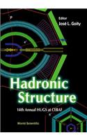 Hadronic Structure - Proceedings of the 14th Annual Hugs at Cebaf