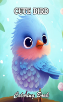 Cute Bird Coloring Book