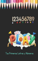 Tus Primeras Letras y Números: libro de trazos