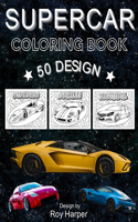 Supercar Coloring Book