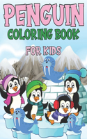 Penguin Coloring Book For Kids