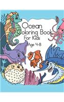 Ocean coloring Book For Kids