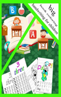 My first big book coloring and handwriting for children