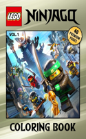 Lego Ninjago Coloring Book Vol1: Funny Coloring Book With 40 Images For Kids of all ages.