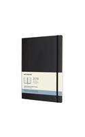 2019 Moleskine Notebook Black Extra Large Monthly 12-month Diary Soft