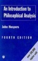 Introduction to Philosophical Analysis