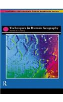 Techniques in Human Geography