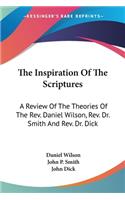 Inspiration Of The Scriptures