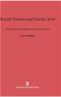 Social Values and Poetic Acts