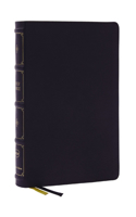 Nkjv, Large Print Thinline Reference Bible, Blue Letter, MacLaren Series, Leathersoft, Black, Thumb Indexed, Comfort Print