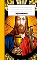 Composition Notebook: Cute Religious College Ruled Journal / Notepad, Christian Gifts, Perfect For School And Daily Use