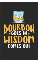 Bourbon Goes In Wisdom Comes Out