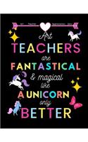 Art Teacher appreciation gifts: Art Teachers Are Fantastical & Magical Like A Unicorn Only Better: Great for Teacher Appreciation/Thank You/Retirement/Year End Gift